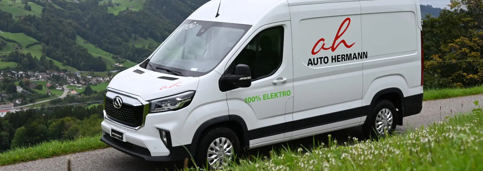 Maxus eDeliver 9 - ah Auto Hermann - Wir glauben an eine Welt ohne Emissionen, die Zukunft ist elektrisch.